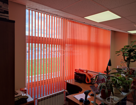 Вертикальные тканевые жалюзи