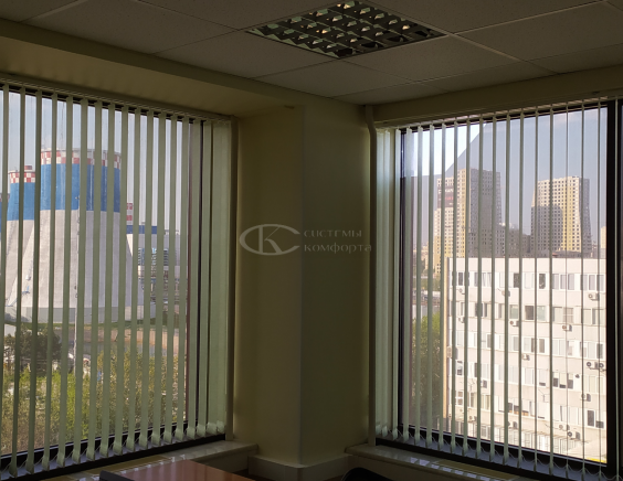 Вертикальные тканевые жалюзи