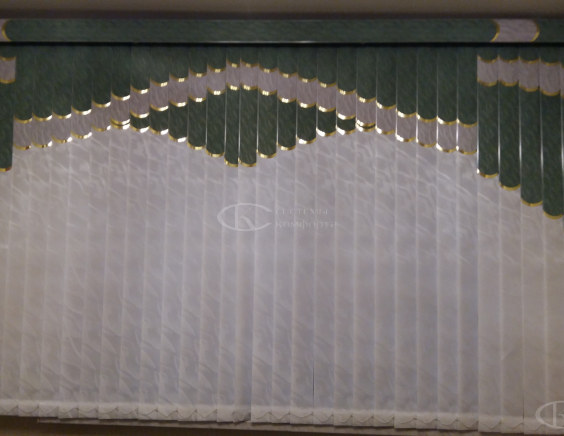 Вертикальные алюминиевые жалюзи